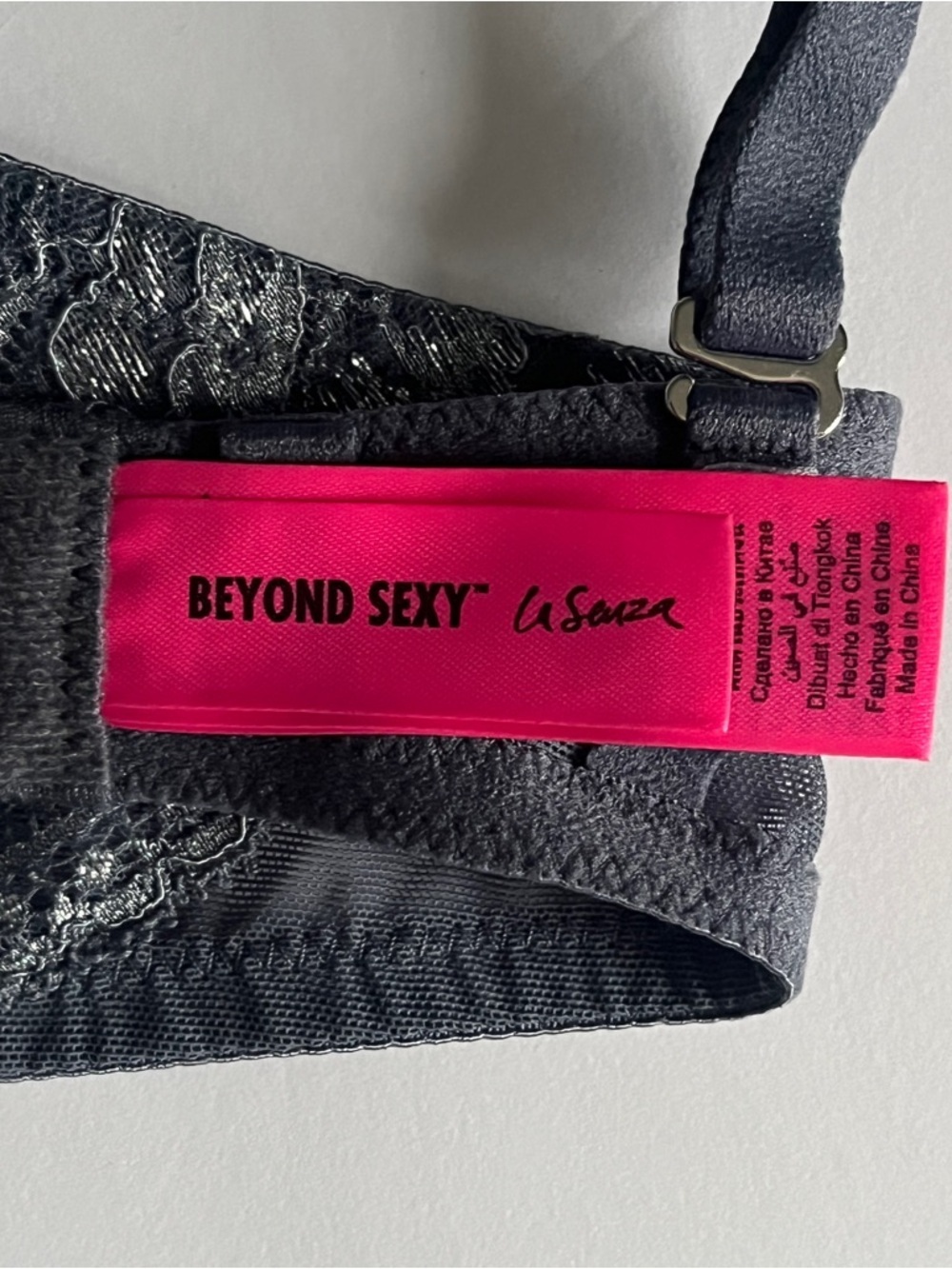 La Senza Beyond Sexy Metallic Lace Bra/Hello Sugar Turquoise Ombré Lace Bra 32C - Picture 8 of 15